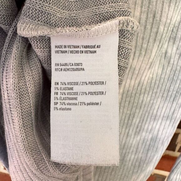 AEO Soft & Sexy Rib Long Sleeve - Picture 4 of 4